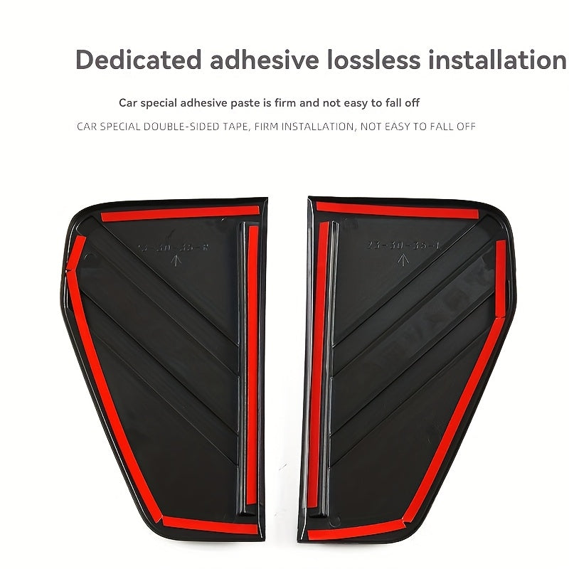 Car Side Skirt Trim 2 Pieces for SUV Decorative Protective Cover T2 Style