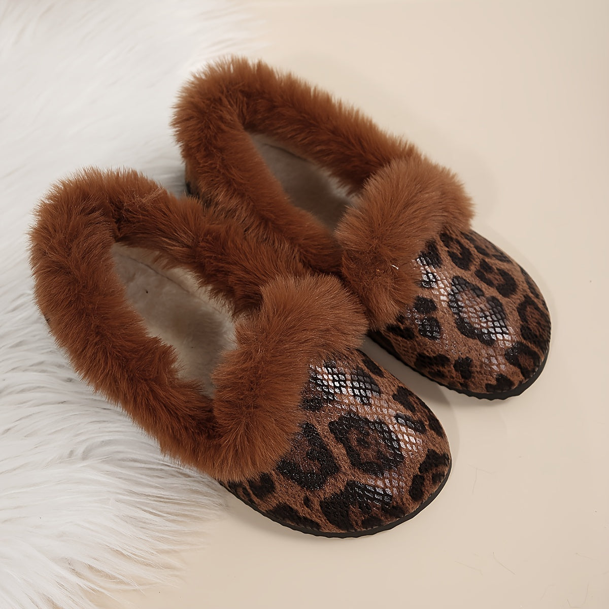 Women's Plus Size Loafers Breathable Lightweight Warm Plush Lining