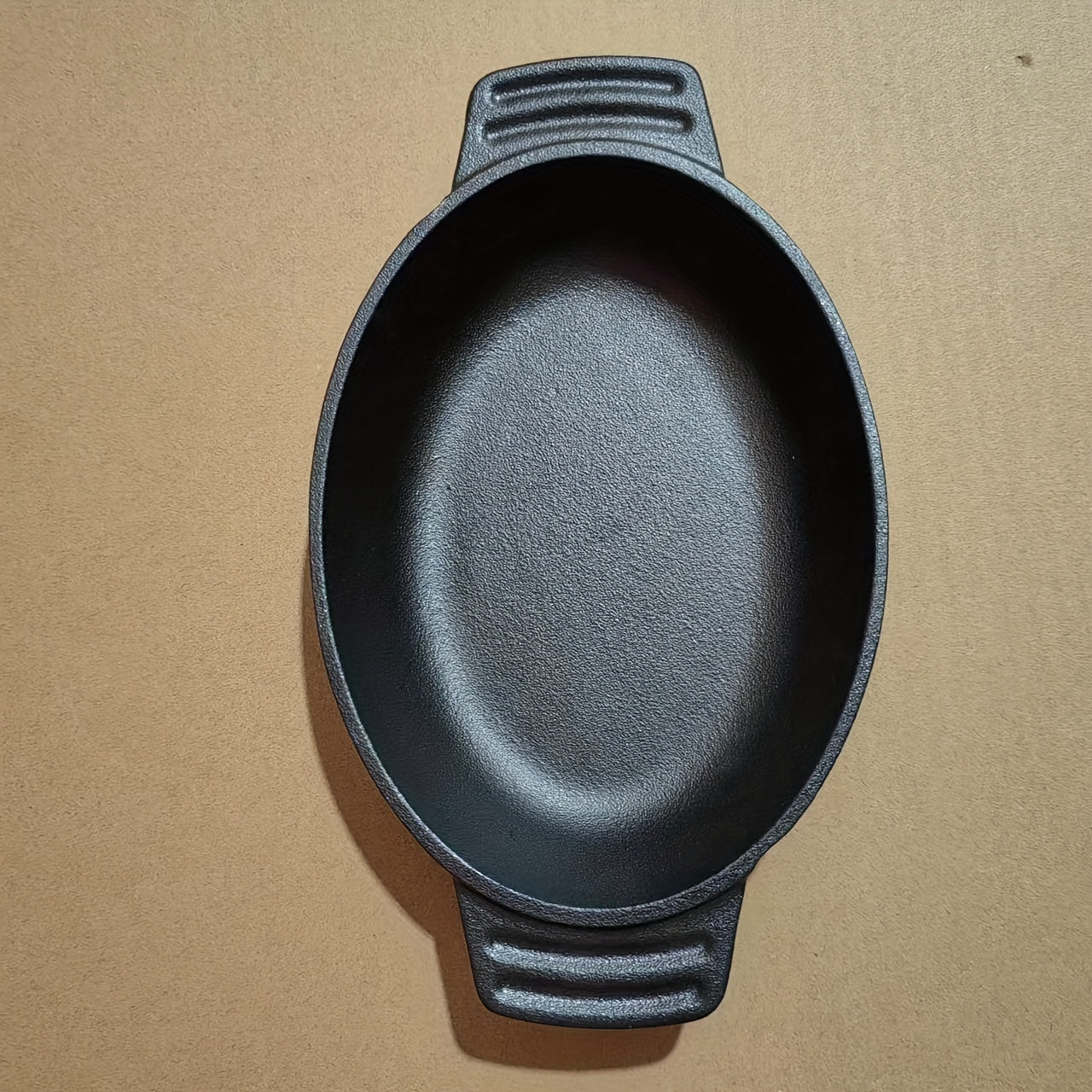 Cast Iron Cookware Set with Double-Ear Small Frying Pan and Barbecue Plate for Home and Commercial Use