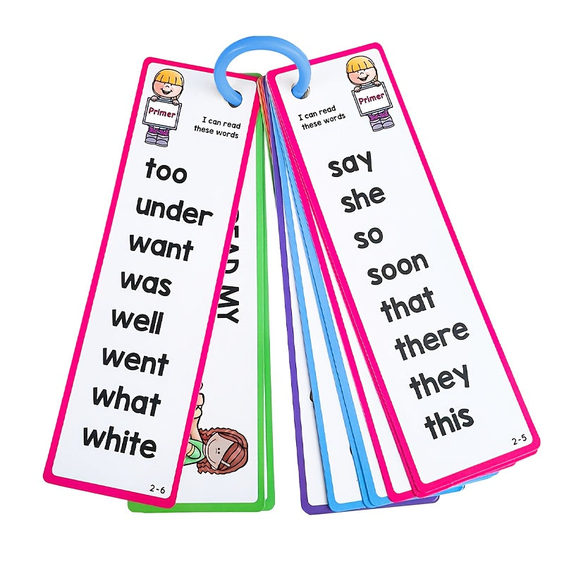 Educational Flashcards for Learning English Sight Words 220 Pack