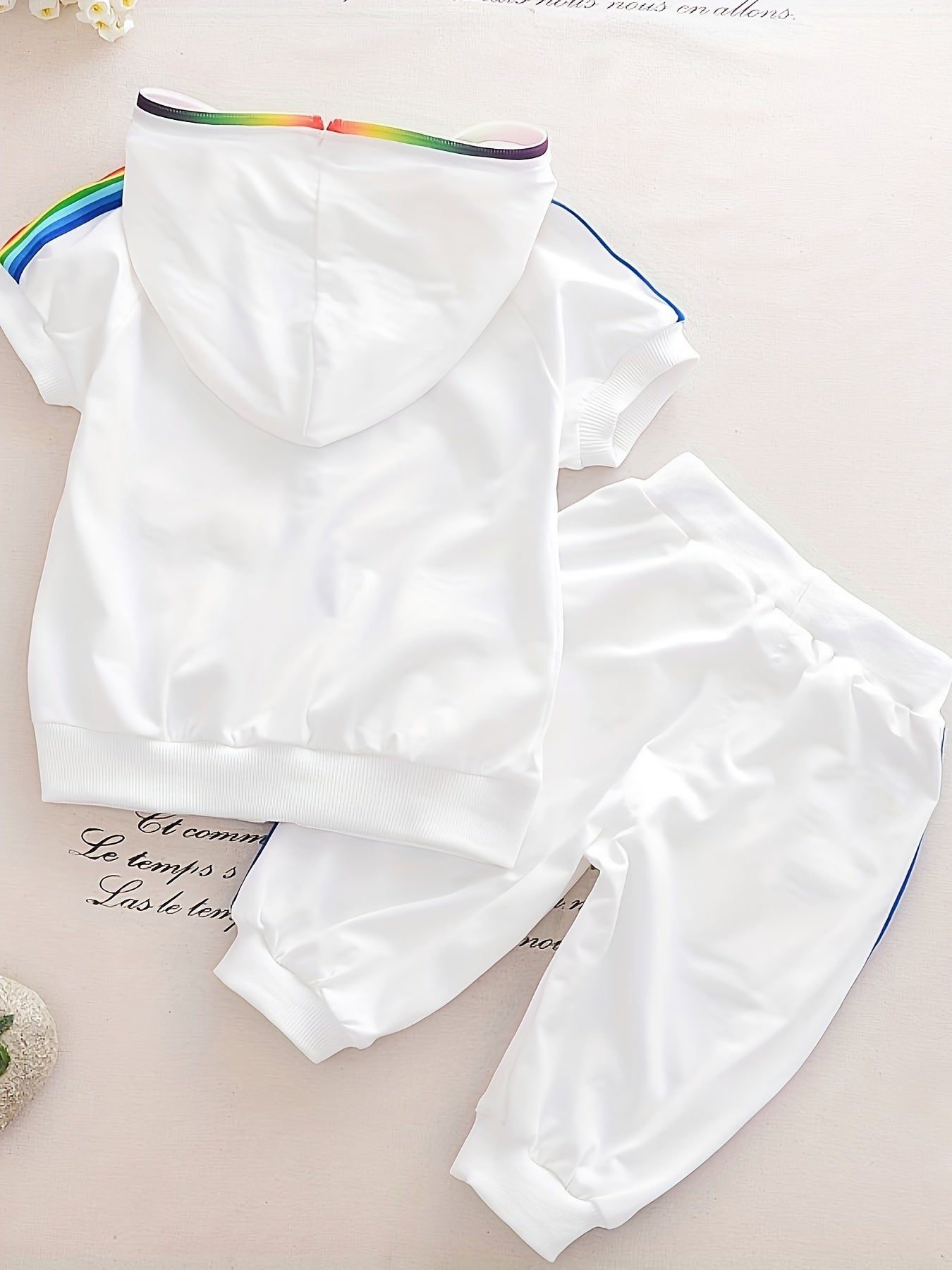 Boys Summer Shirt and Shorts Set Kids Casual Short Sleeve Solid Color Outdoor Activities