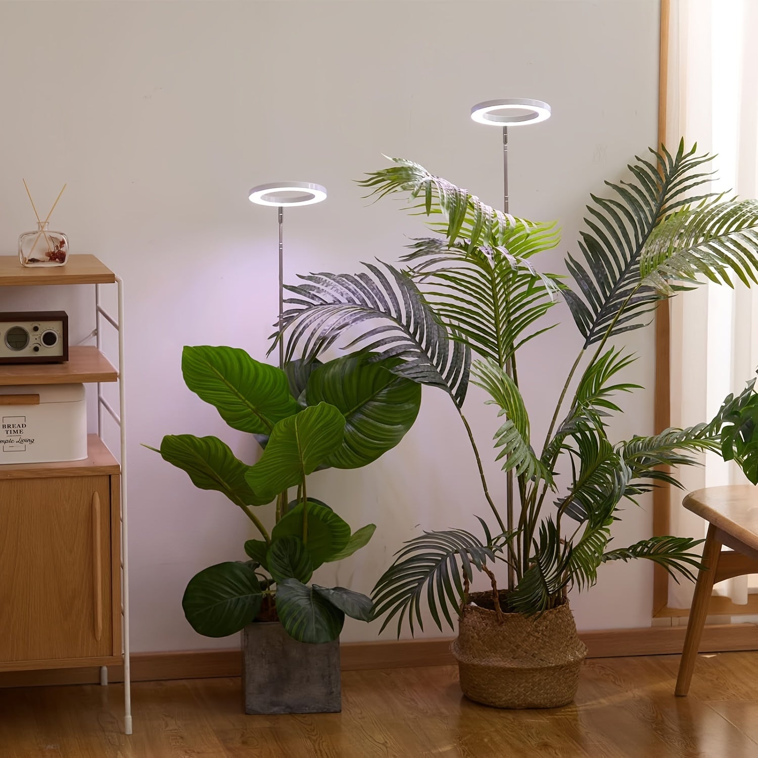 Adjustable USB Indoor Plant Grow Light with Timer and Height Up to 165 cm