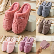 Women's Indoor Slippers Soft Fabric House Shoes Cushioned Sole All-Season