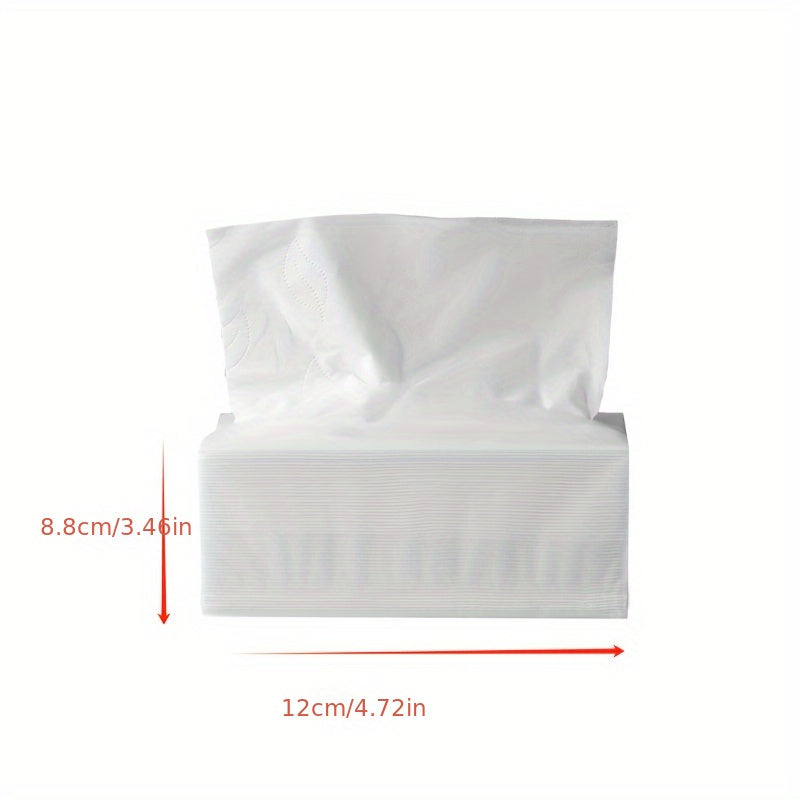 300 Sets of 10 Raw Wood Pulp Paper Napkins for Catering White Package