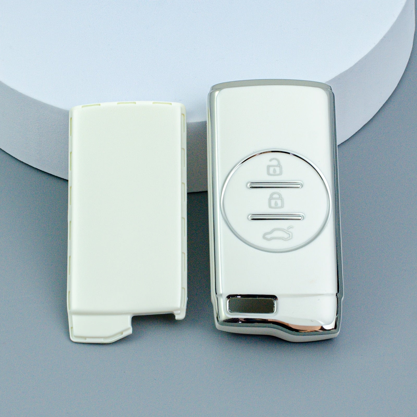 Universal TPU Car Key Case Cover for SUV and Sedan with Easy Access Buttons