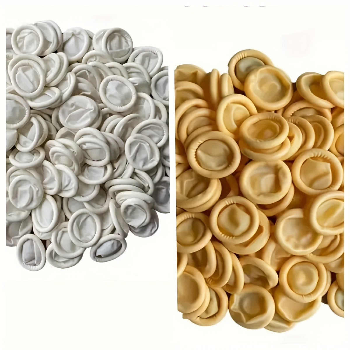 Disposable Rubber Finger Covers 2cm x 7cm Water-Resistant Anti-Slip Touch Screen Gloves for Cleaning Electronics and Kitchen