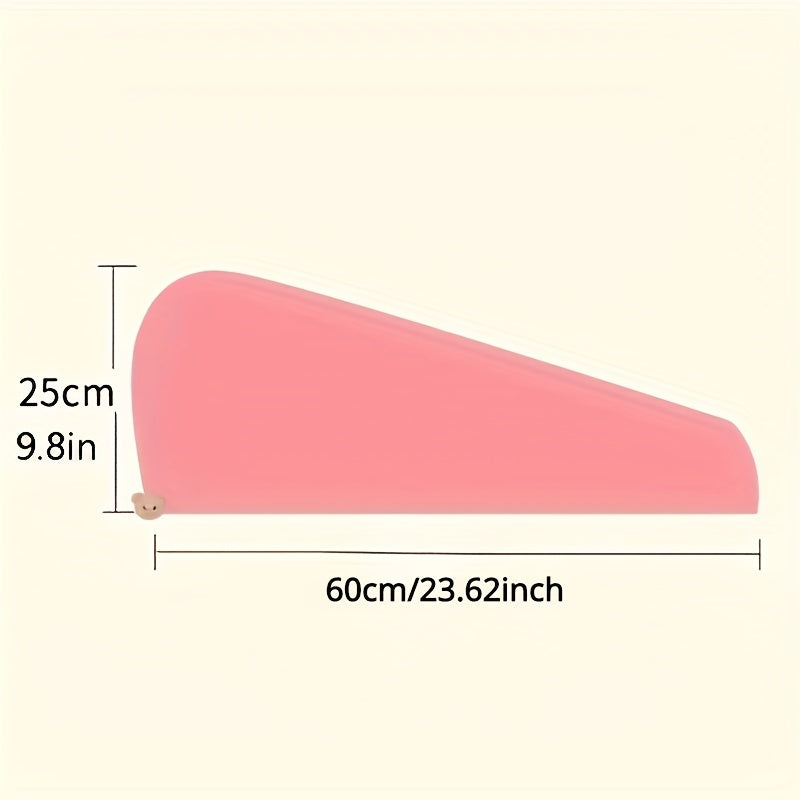 Women's Microfiber Hair Drying Cap Quick-Dry Super Absorption