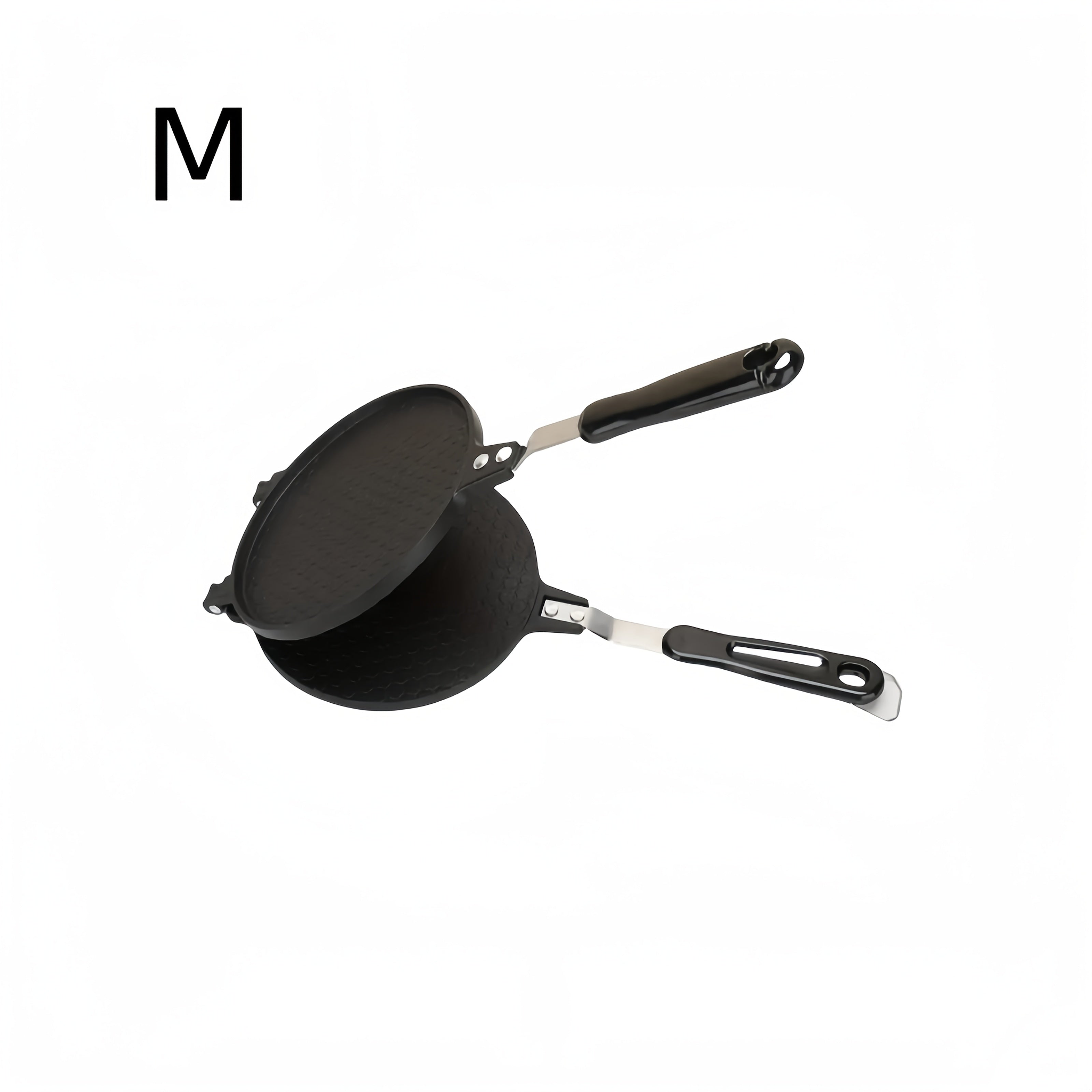 SHAON 1 dona Uzun Qo‘lqopli Non-Stick Waffle Pan - Chidamli, chizish va zangga qarshi ta'sir qiluvchi desert tayyorlovchi, DIY Muzqaymoq konuslari, vafli, tortlar uchun - Oson tozalanadi, Uy va tijorat oshxonalari uchun ideal