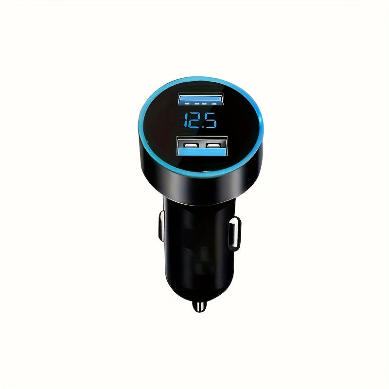 Car Charger Dual USB Ports PD QC3.0 Fast Charging for Car Phone Adapter