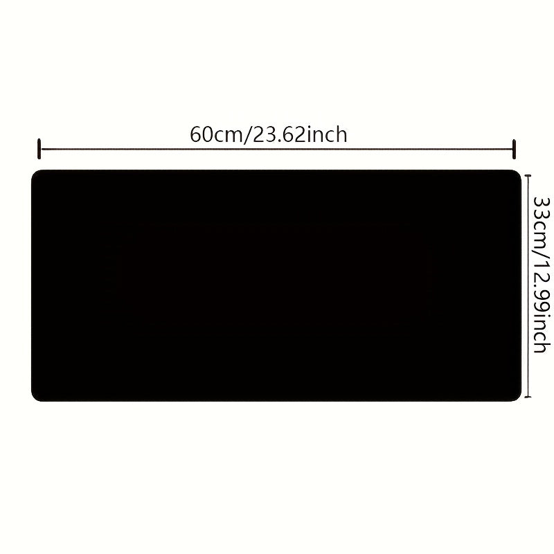 Водонепроницаемая подложка из искусственной кожи с противоскользящей поверхностью для офисного и домашнего использования. Размеры 59,99 x 32,99 см. Прямоугольная мышиная подложка для защиты рабочего пространства. Стильный и легкий в уходе дизайн.