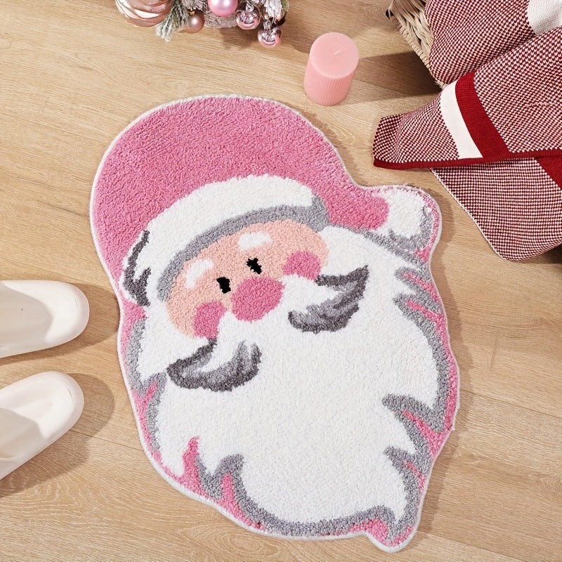 Christmas Tree Bathroom Mat Non-Slip Rug for Bathroom Living Room Entryway