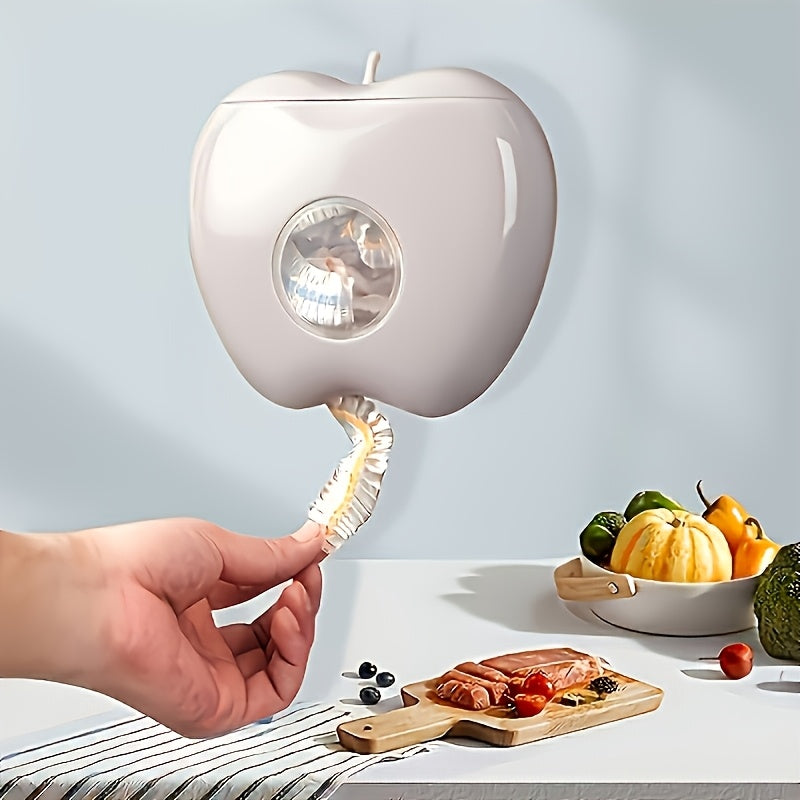 Touchless Wall-Mounted Plastic Bag Dispenser for Kitchen and Bathroom