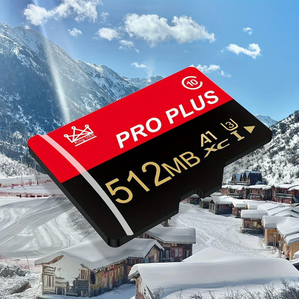 High-Speed Memory Card 64GB to 64MB with Adapter for Tablets Cameras Phones Laptops