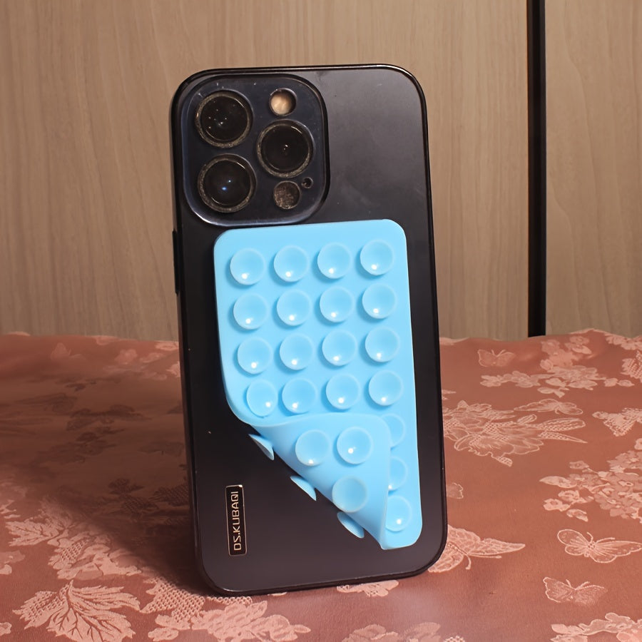 Square Silicone Phone Case Back Suction Cups 28pcs Large Cell Phone Accessories