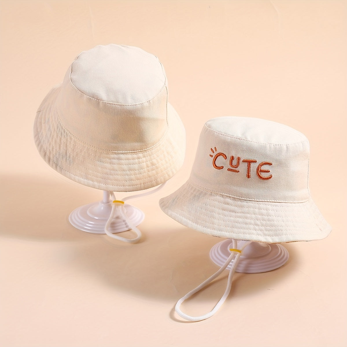Kids Fisherman Hat with Wide Brim Sun Protection Cotton for Boys and Girls
