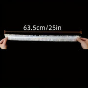 10 piezas de fundas desechables para polvo para pequeños electrodomésticos, microondas, olla arrocera, aspiradora, transparentes, PE plástico