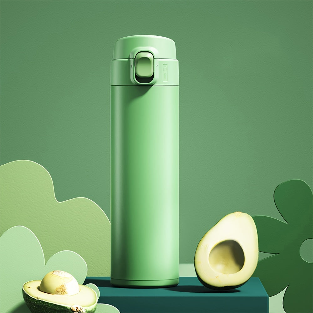 Vaso térmico aislado de acero inoxidable de 450ml, taza de café reutilizable con vacío duradera