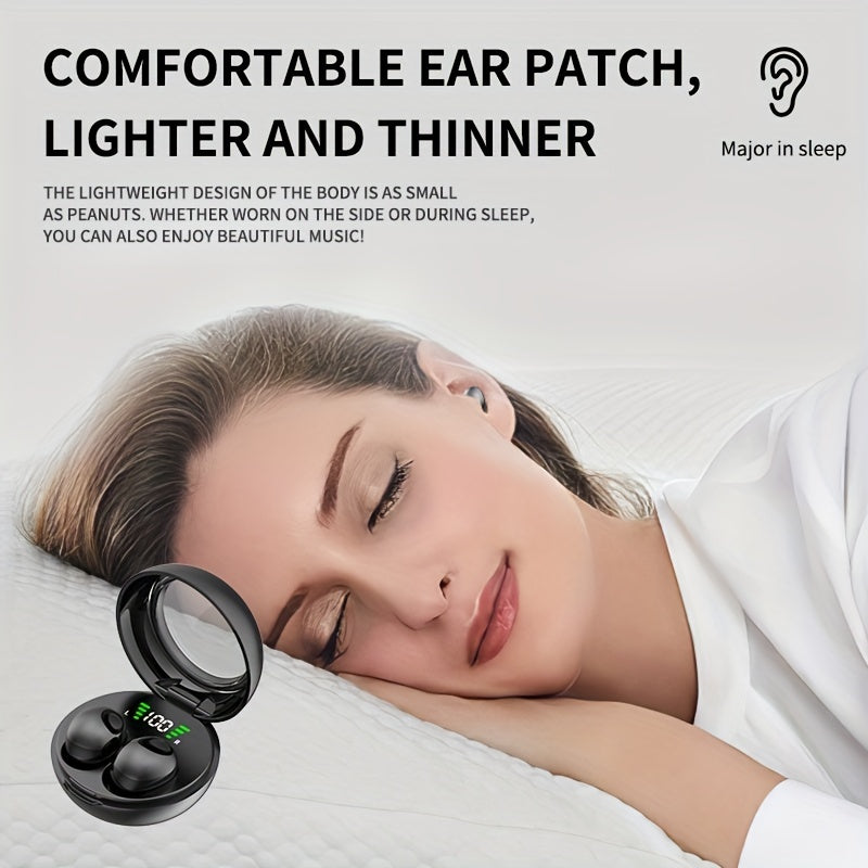 Mini Wireless Earbuds Invisible Bluetooth Headphones with Microphone for Men and Women
