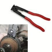 Steel CV Connector Dust Cover Clamp Pliers with Red Grip for Automotive