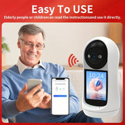 Wireless 1080p HD Video Surveillance Camera with Two-Way Audio Wi-Fi USB Powered