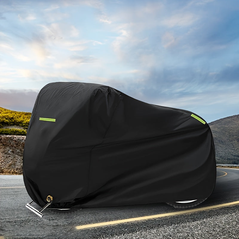 Universal 210D Oxford Motorcycle Cover Waterproof All-Season Outdoor Protection