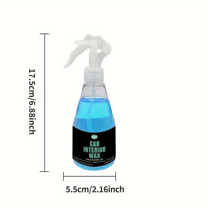 Multi-Purpose Car Interior Plastic Restorer Spray for Dashboard, Tires, and Rubber