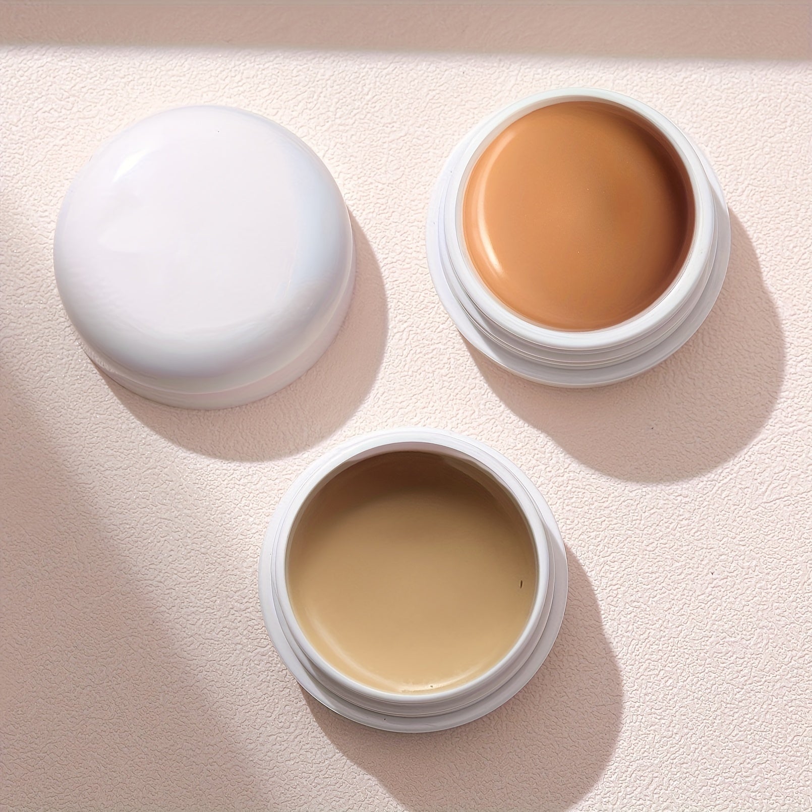 2pcs Full Coverage Facial Concealer for Freckles and Scars Creamy Long-Lasting