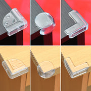 Transparent Plastic Corner Protector for Furniture Self-Adhesive Edge Guard 1 Piece