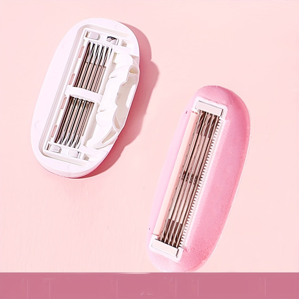 Women's Portable Electric Shaver Rechargeable Waterproof Personal Grooming Tool