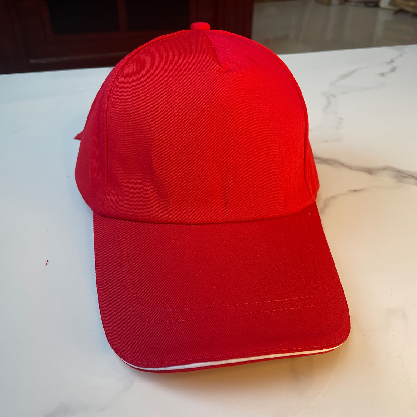 Sombrero de sol ligero de poliéster con cordón ajustable para un estilo urbano de verano