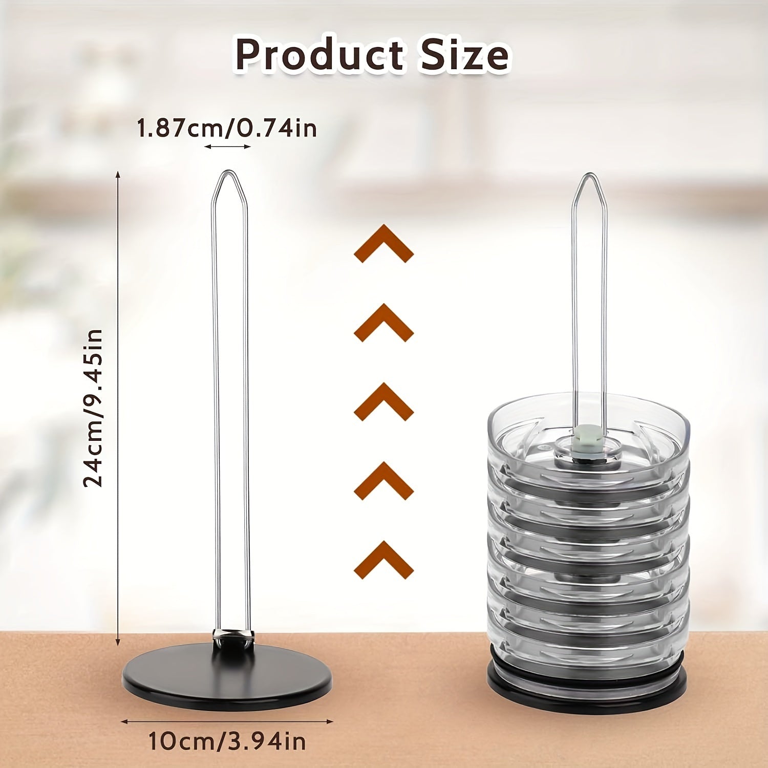 BANUCHE zamonaviy to'plangan stakan qopqog'i tashkilotchisi bilan plastik stakan qopqog'ingizni tartibga soling. Ushbu joyni tejovchi yechim sizning oshxona shkafingiz yoki ish stolingiz uchun yig'ilishni talab qilmaydi va elektrsiz ham, batareyasiz ham.