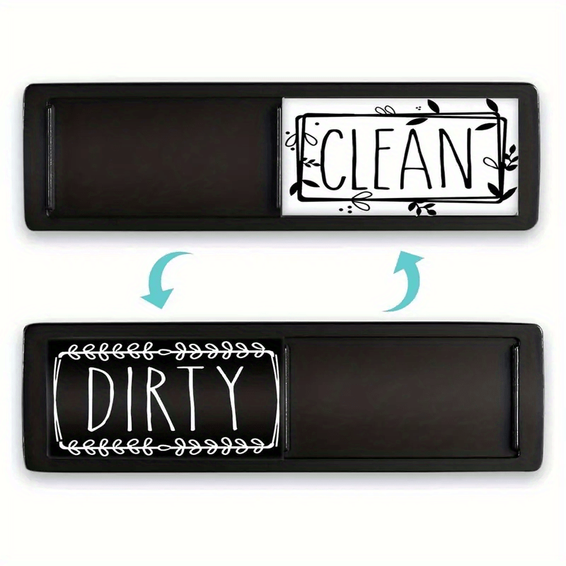 Cartel magnético reversible para lavavajillas con opciones de imán fuerte que no ralla o adhesivo