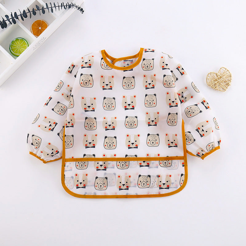 Waterproof Baby Bibs with Cartoon Animal Pattern for Christmas Halloween Thanksgiving