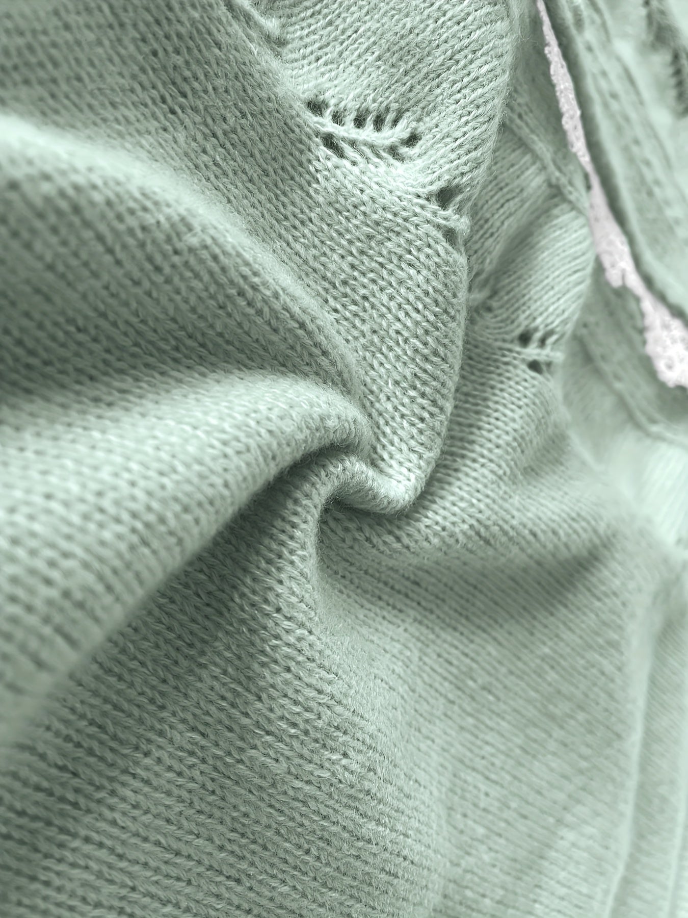 Women Plus Size Casual Cardigan Solid Color Collarless Spring Fall Outerwear