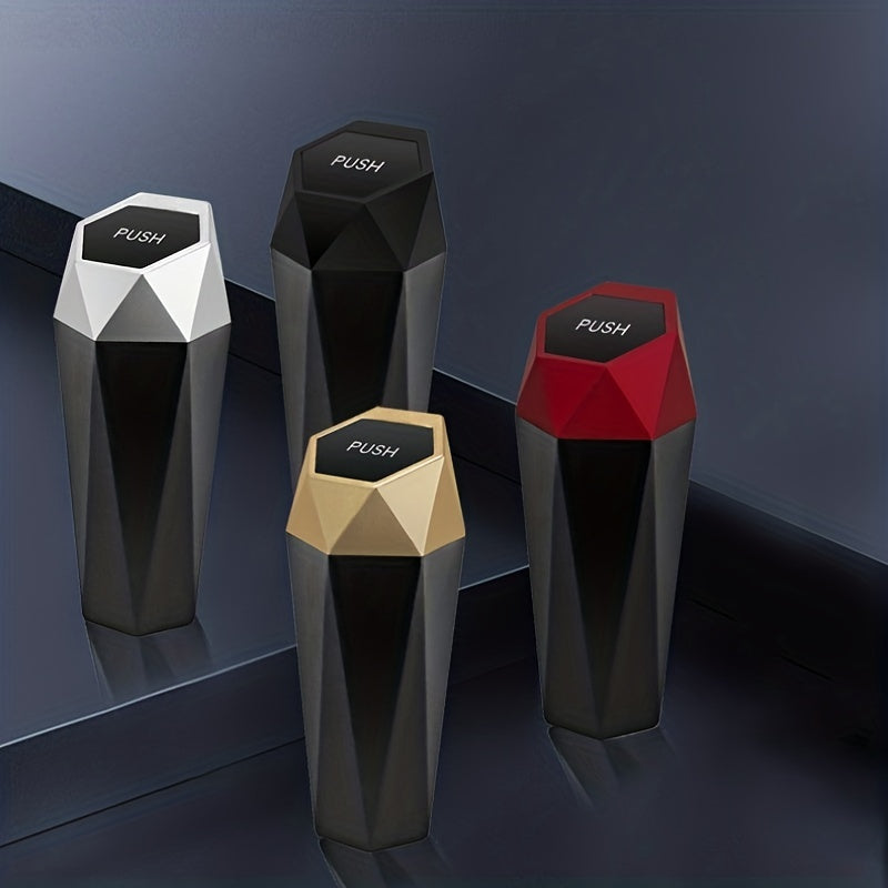 Cubo de basura para coche, organizador de interior del vehículo