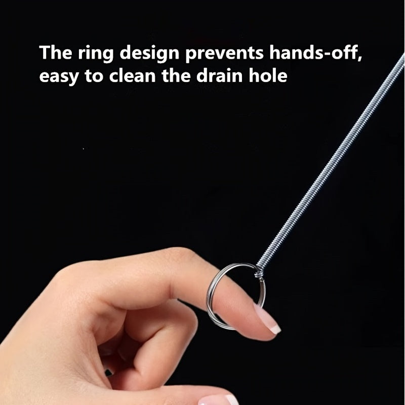 Cepillo desatascador de drenaje para coche de acero inoxidable 150cm herramienta flexible de fregado