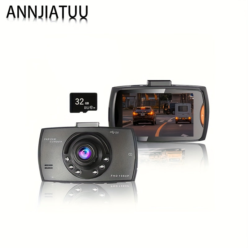Car Dashcam 1080P Loop Recording Collision Detection High-Definition