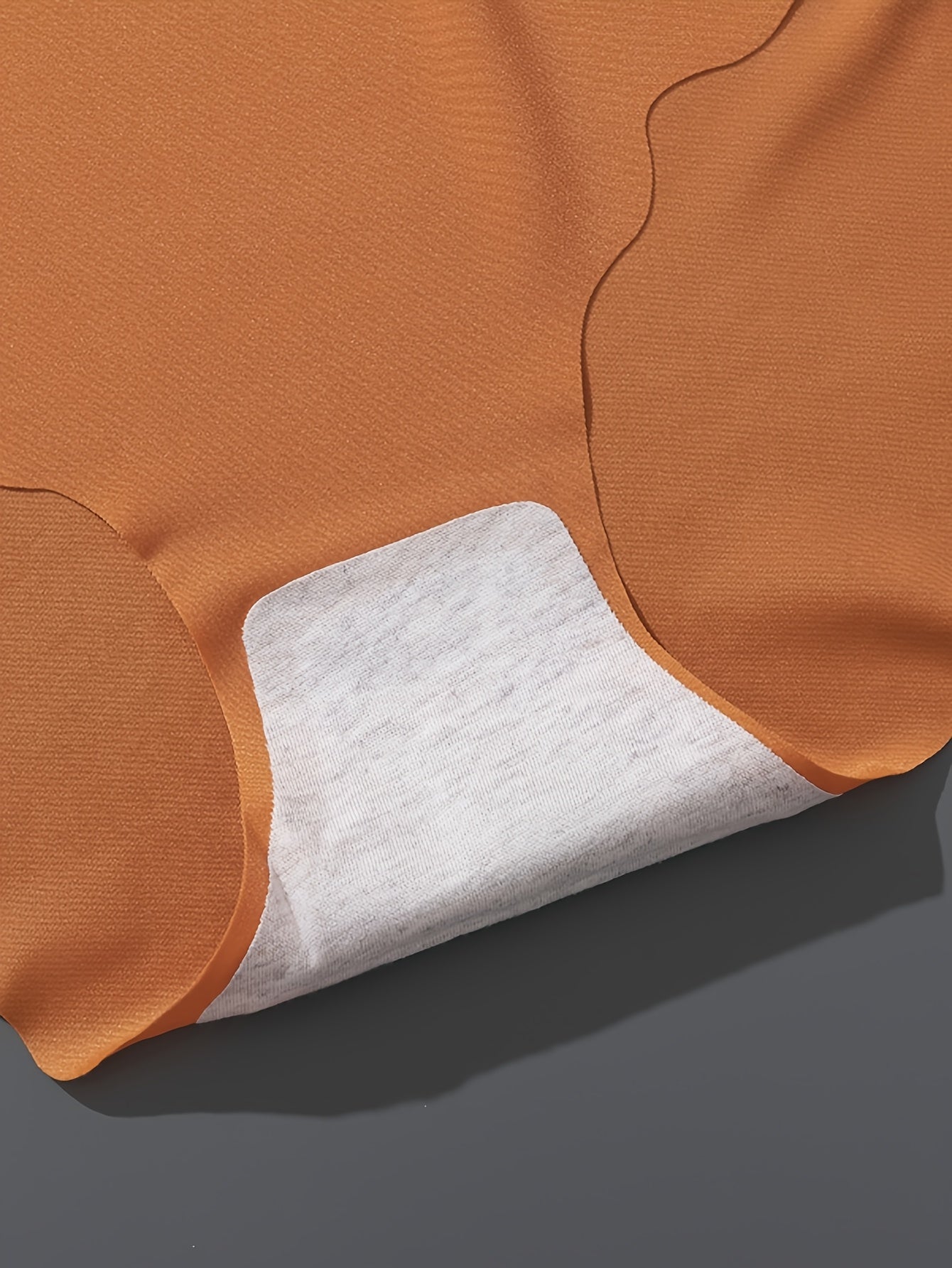 Women's Seamless Low-Rise Briefs 5-Pack Breathable Solid Colors Invisible Lift