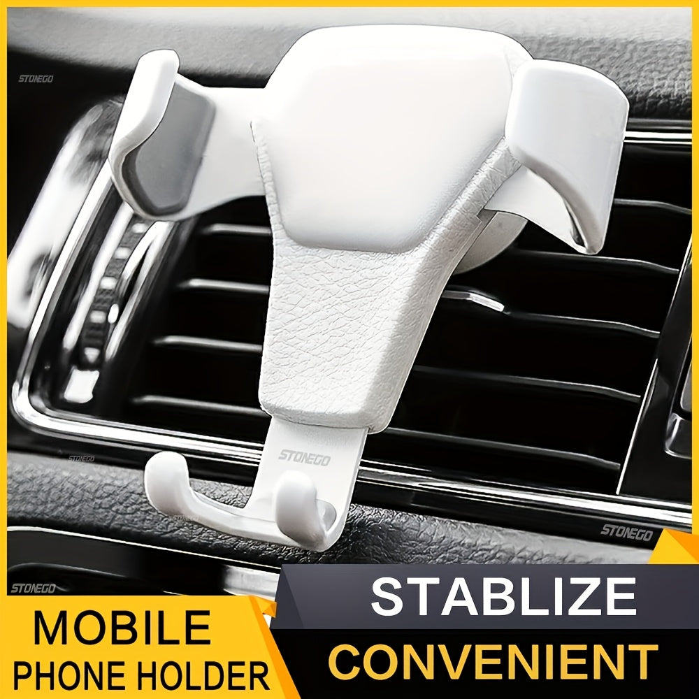 Universal Car Phone Mount Gravity Air Vent Clip Adjustable Smartphone Holder