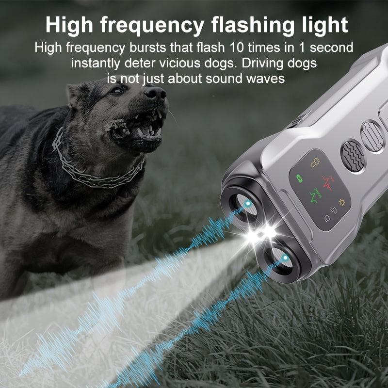 Ultrasonic Dog Repellent USB Rechargeable Lithium Polymer Battery Outdoor Pest Control