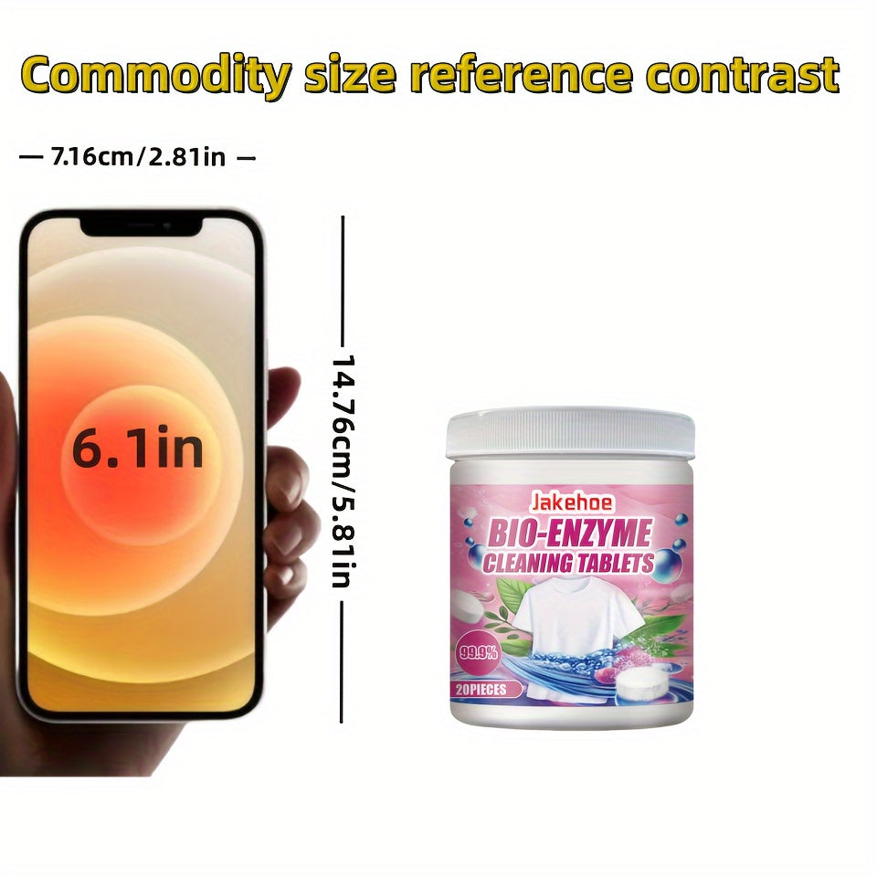 Effervescent Stain Remover Tablets for Clothes Cleaning and Stain Removal