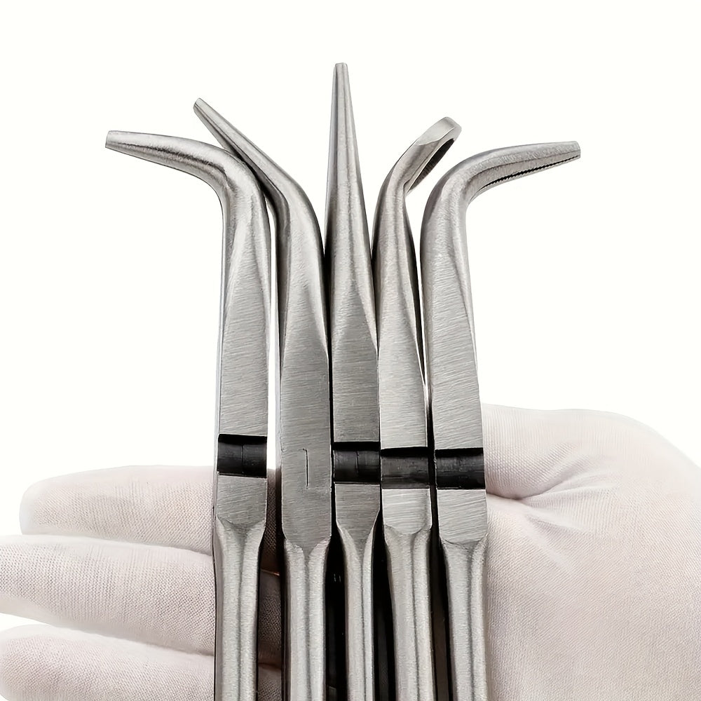 Turli burun uslublari bilan aniq nazorat va oson boshqarish uchun uzun tutqichli eritish idishi plitalari to'plami. Eritish idishi kvarts idishlari bilan ishlash uchun ideal. Turli vazifalar uchun ko'p qirrali asbob.