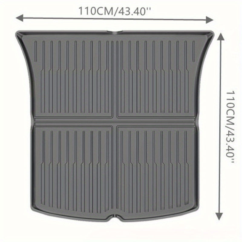 Orqa bagaj matosi TPE barcha ob-havo yuk tashish qoplamasi Model Y 2025+ to'liq qamrov