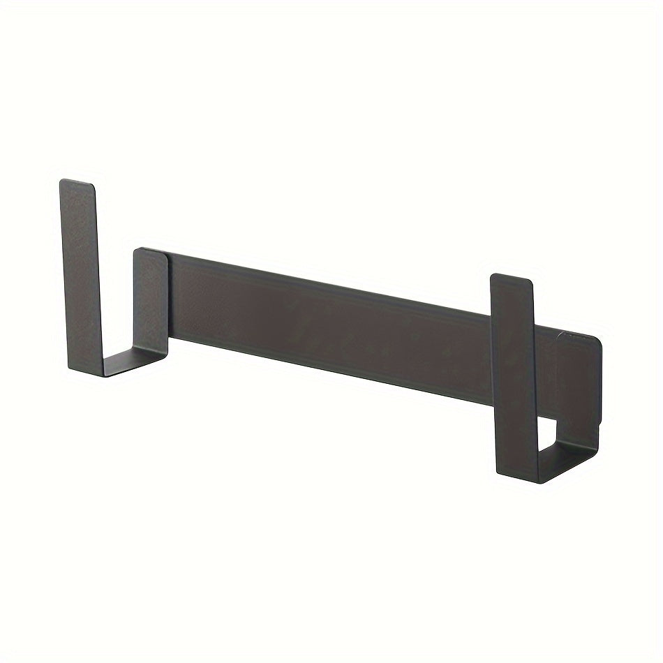 Organizador de rejilla para tapas de macetas perforadas para almacenamiento en cocina, negro, 1 pieza