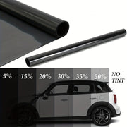Black Window Tint Film Roll 300cmx50cm UV Protection for Car and Home