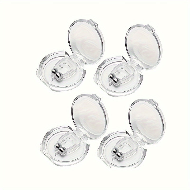 Unisex Silicone Nose Clip for Breathing and Sleep Support