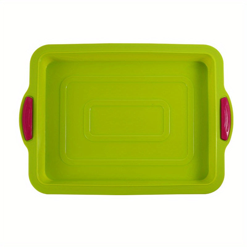 13 dyuymli yopishmaydigan silikon pishirish panasi, oziq-ovqat sinfi uchun pirojnoe, pechenye, brownies uchun mat