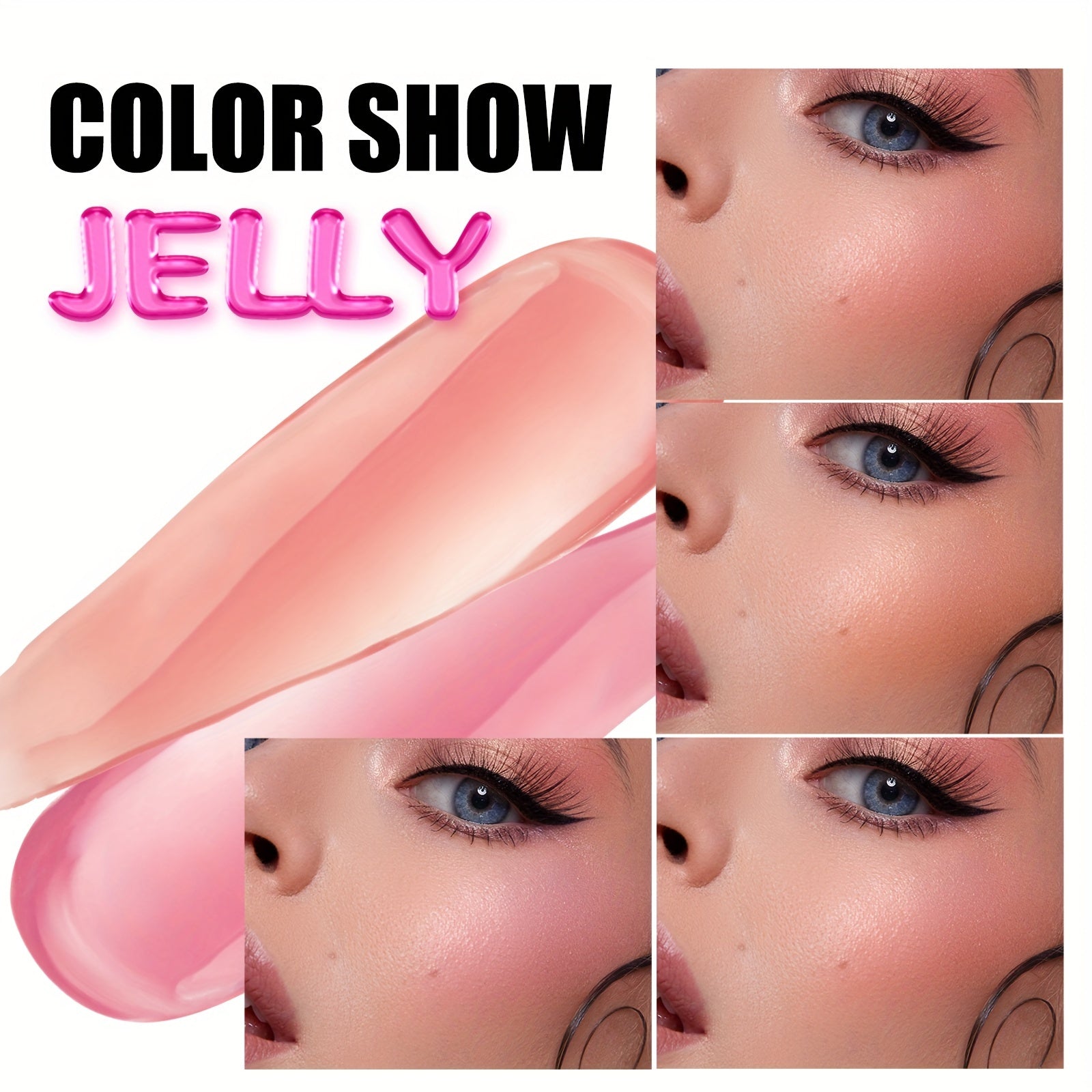 Женский водонепроницаемый Jelly Blush Stick двойного назначения для губ и щёк 5г
