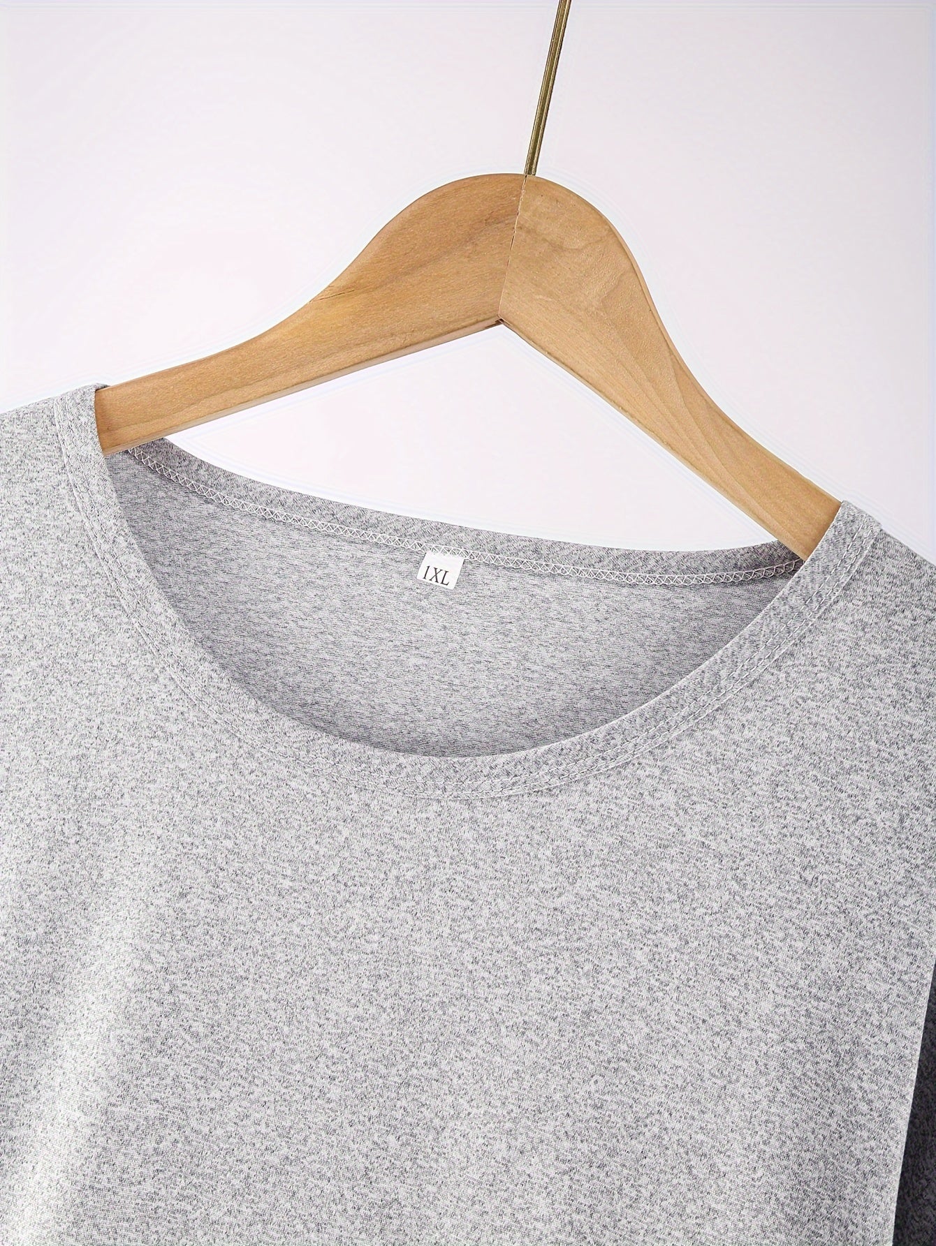 Женский комплект ночной одежды больших размеров, короткий рукав, однотонный ночной костюм