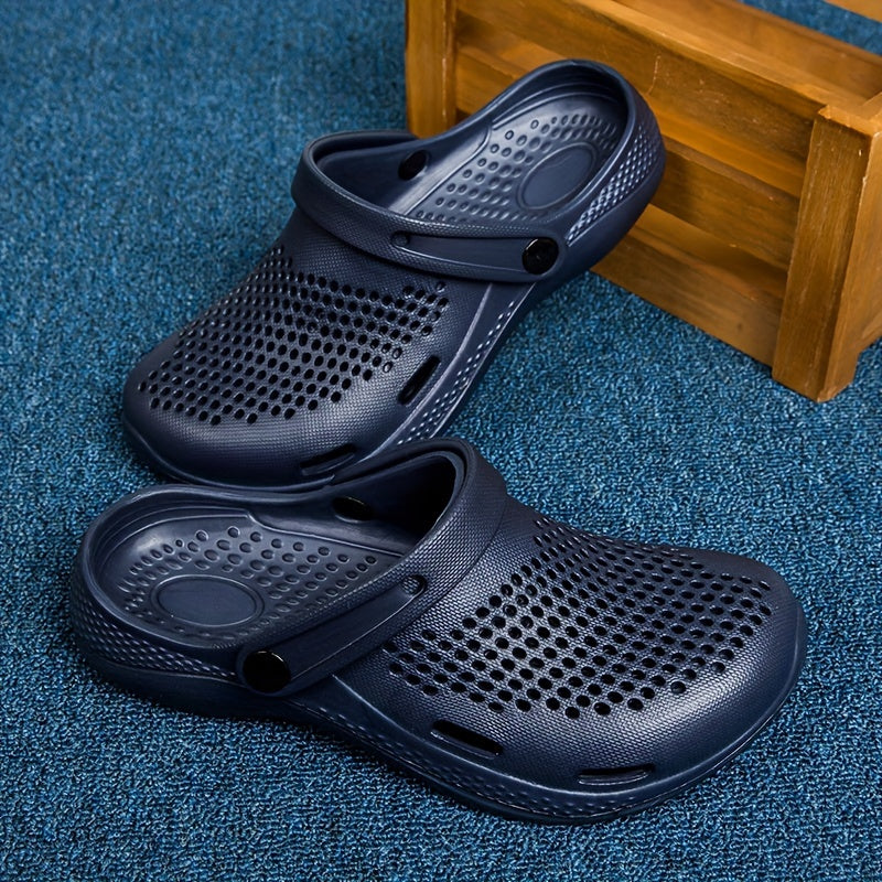 Unisex Breathable EVA Mules & Clogs Flat Heel All-Season Non-Slip